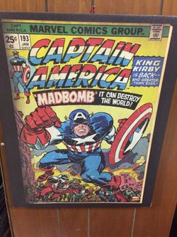 Captain America Marvel comics artwork