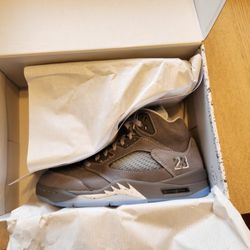 Jordan 5 Retro Wolf Grey Sz 8