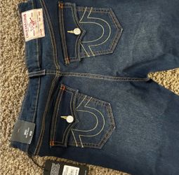 True Religion BECCA Mid Rise Bootcut Jeans 28 Inches