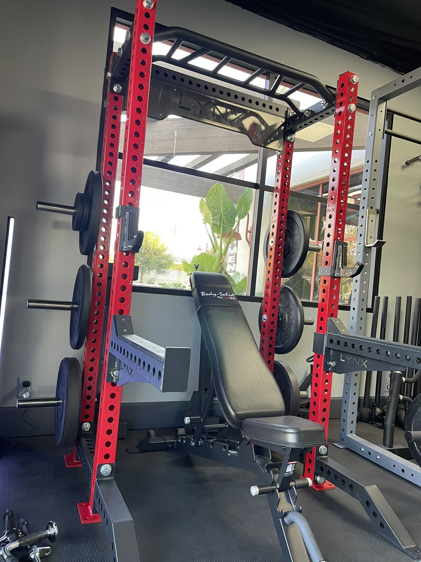 POWER HALF RACK🔹SQUAT RACK🔹GYM EQUIPMENT SPORTS FITNESS