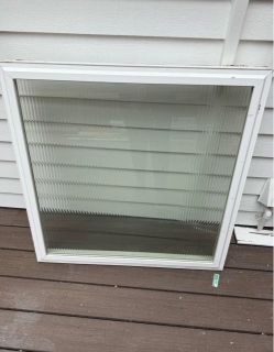 Non Transparent new Window 36” x 36”