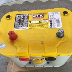 Optima Yellow Top 34/78  🆕  *FIRM $240*