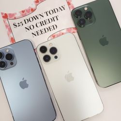 Apple IPhone 13 Pro Max Unlocked 128GB - Payment Plan Available For As Low As $25 