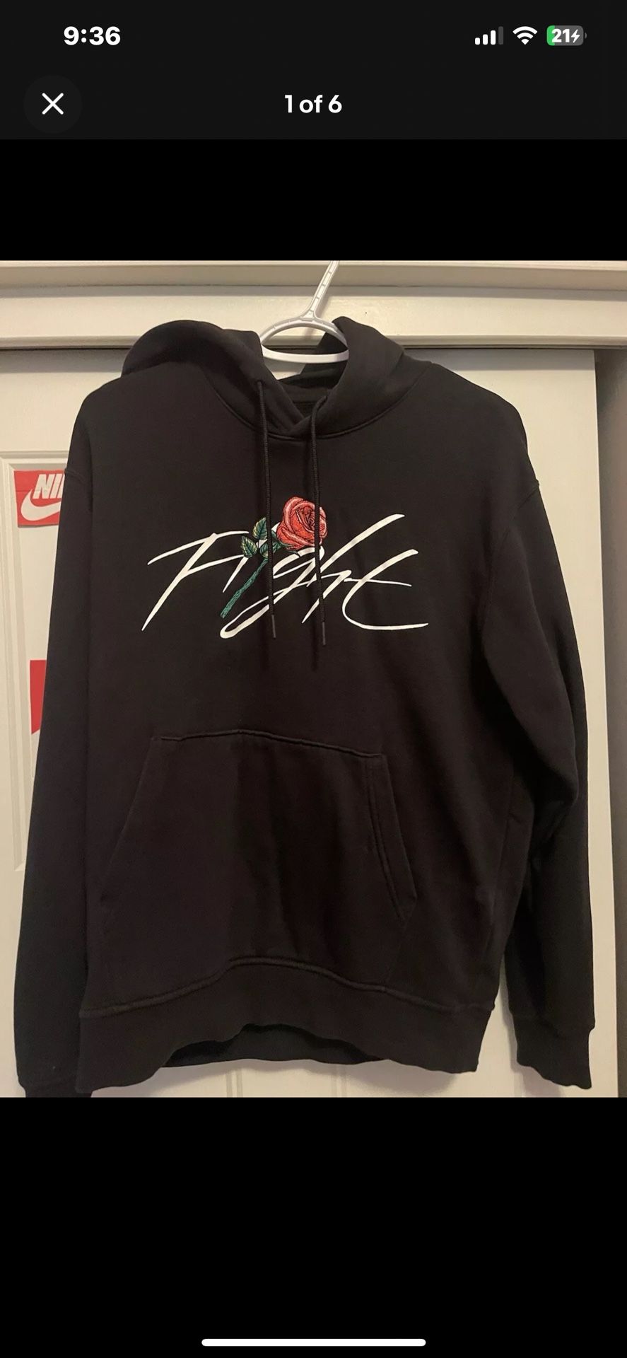 Mens Jordan Flight hoodie