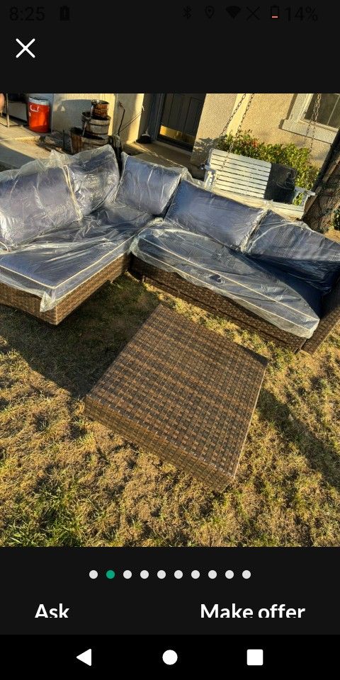 Beautiful Two Colors Available Patio Furniture Set High Quality Costco Quality Patio Chairs Sunbrella Quality Cushions Brand New ✈️🚛🚚🆕