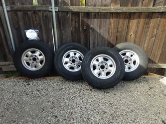 Gmc  Rims With Tires. 