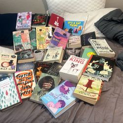 28 Books And A Container I Put Books On