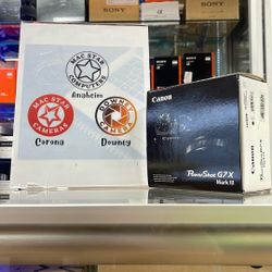 Canon Powershot G7X Mark III 