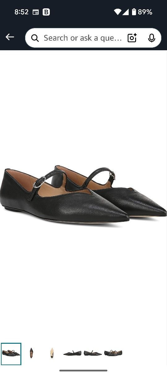 Sam Edelman Flats Black Leather Flats