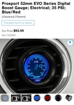 Boost guage