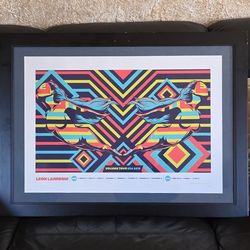 Leon Larregui (ZOE) - SERIGRAFIA Edicion limitada