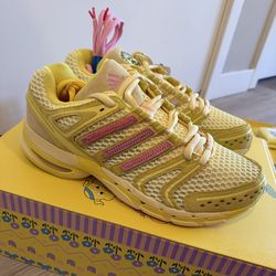 Adidas UNheardof Adistar Control 5 Piggy Runner 2.0 “ Cheeseburger” size 10.5