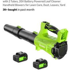 NEW POWERFUL CORDLESS LEAF BLOWER