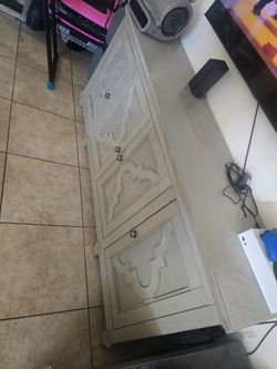 Tv, stand from Costco