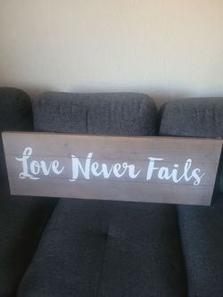 Wall Wood Sign