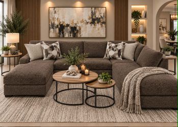 Made in USA Custom Colors. Made in USA Sectional with Doble Chaise