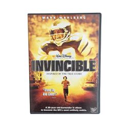 Walt Disney Invincible DVD Mark Wahlberg Vince Papale Football 2006