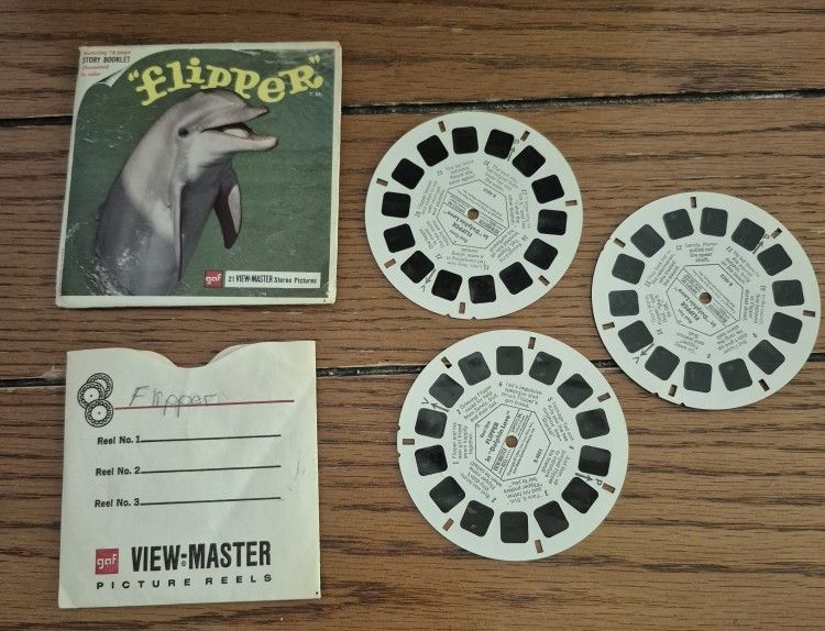 Vintage View Master 3-reel , Flipper