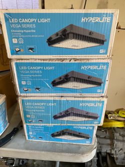 HYPERLITE VEGA Series LED Canopy Light DIFFERENT TYPES OF OUTDOOR LED LIGHTS