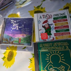 Christmas CDs. 9 Of Them