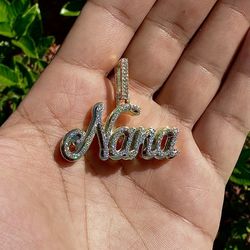 Cute Custom Name Pendant With VVS! 
