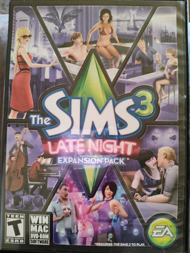 The Sims 3 Late Night Expansion Pack PC/MAC GAME
