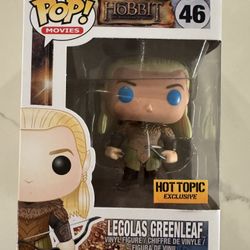 Funko Pop LOTR The Hobbit Legolas Greenleaf  #46 Hot Topic Exclusive - Blue Eyes