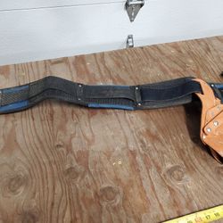 Work Belt With Craftsman Tool Holster $30 OBO