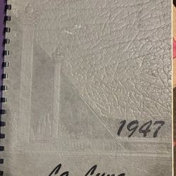 1946 Las lunas High School yearbook “LA LANA” Las Lunas, New Mexico