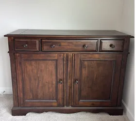 Wooden Sideboard / Buffet / Entryway Cabinet – 51" Wide – Excellent Condition