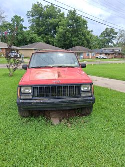1994 JEEP CHEROKEE  (RED)