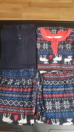 Kids His & Hers Winter PJs Size XS