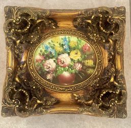 BEAUTIFUL ORIGINAL OIL PAINTING WITH BEAUTIFUL FRAME