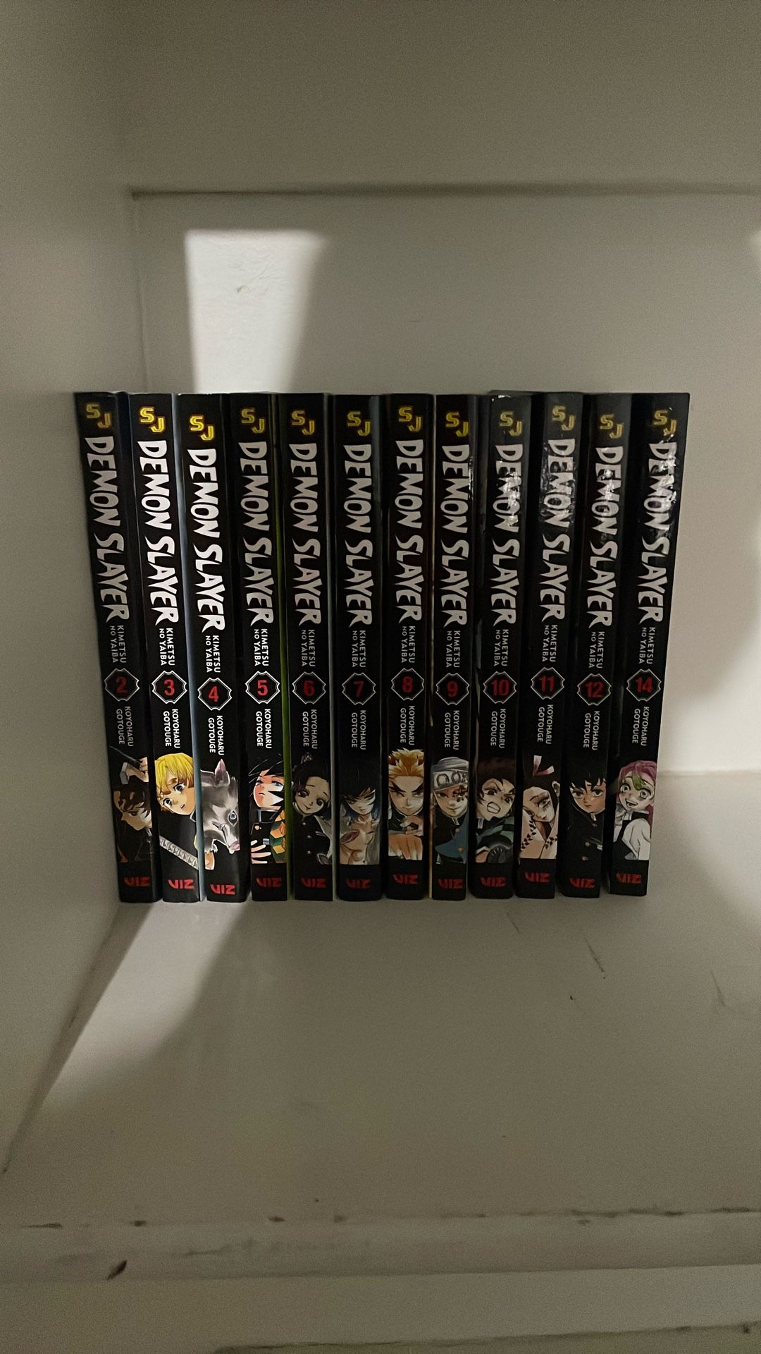 Demon Slayer Manga (volumes 2-14)