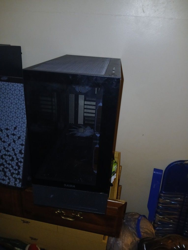 Pc Case With Power Supply And Fans