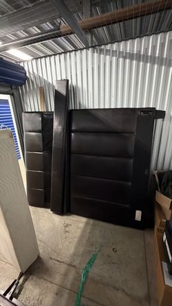 FREE Queen size bed frame and box spring.