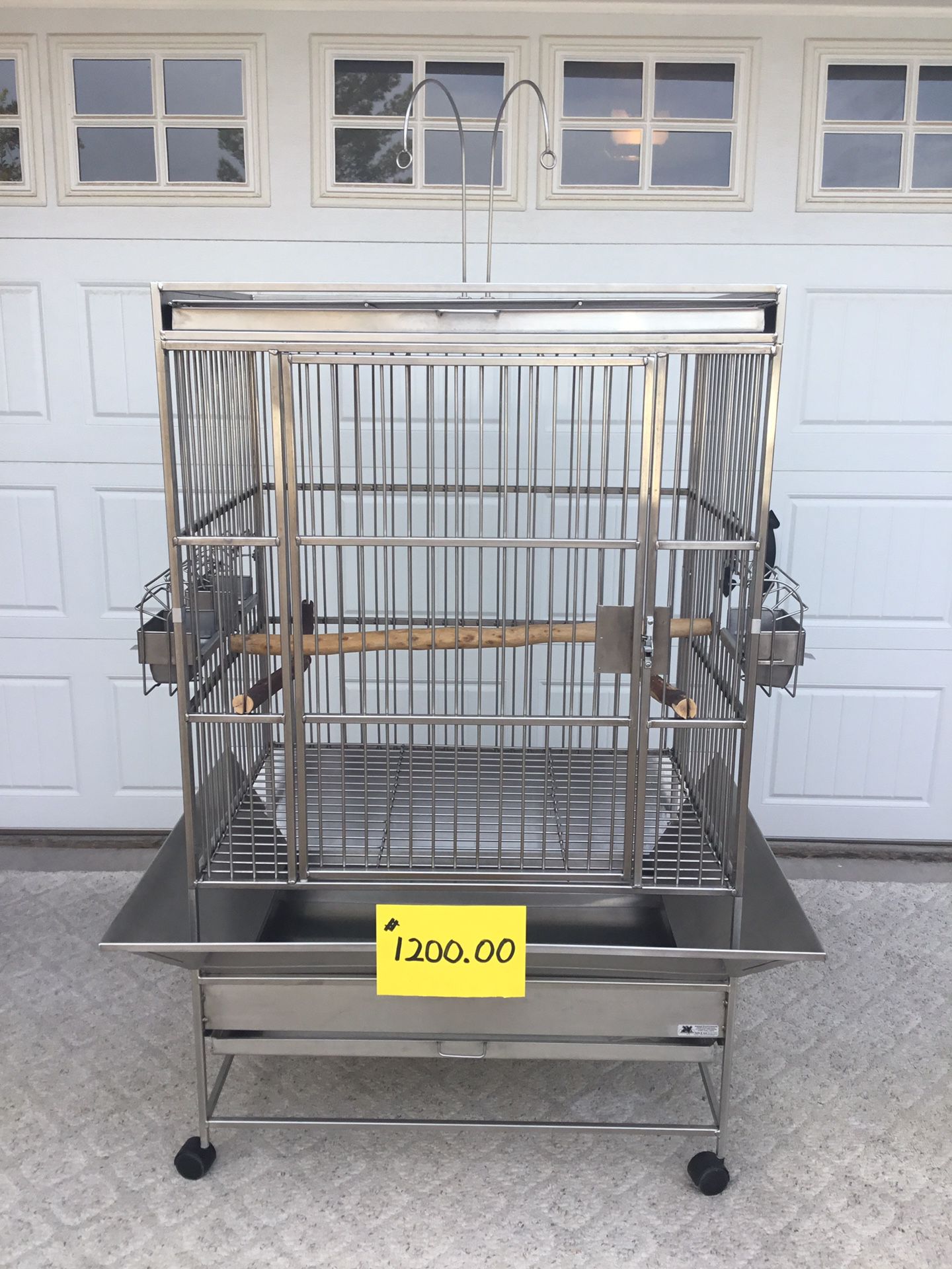 Bird / Parrot Stainless Cage