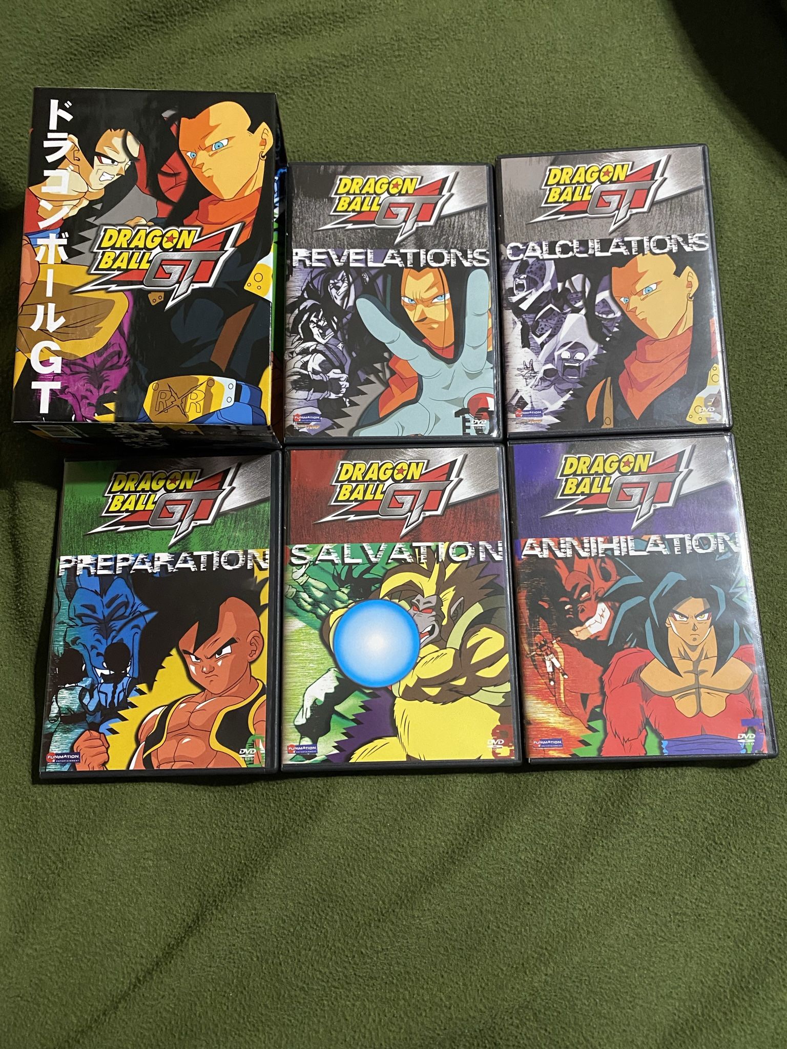 Dragon Ball GT DVDs Volume 6-10 for Sale in Kissimmee, FL - OfferUp
