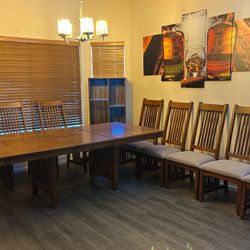 Dining Table Set With Server
