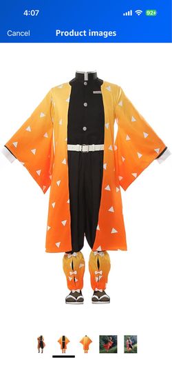 Men’s Zenitsu Costume