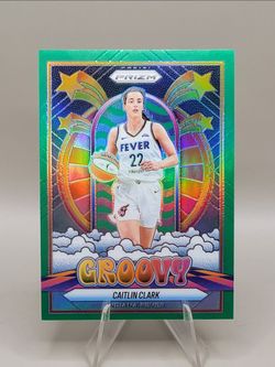 2025 Prizm Caitlin Clark Groovy Green