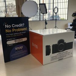 Sony ZV-E10 With 16-50mm Lens Only At Downey Camera