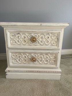 Distressed Nightstand