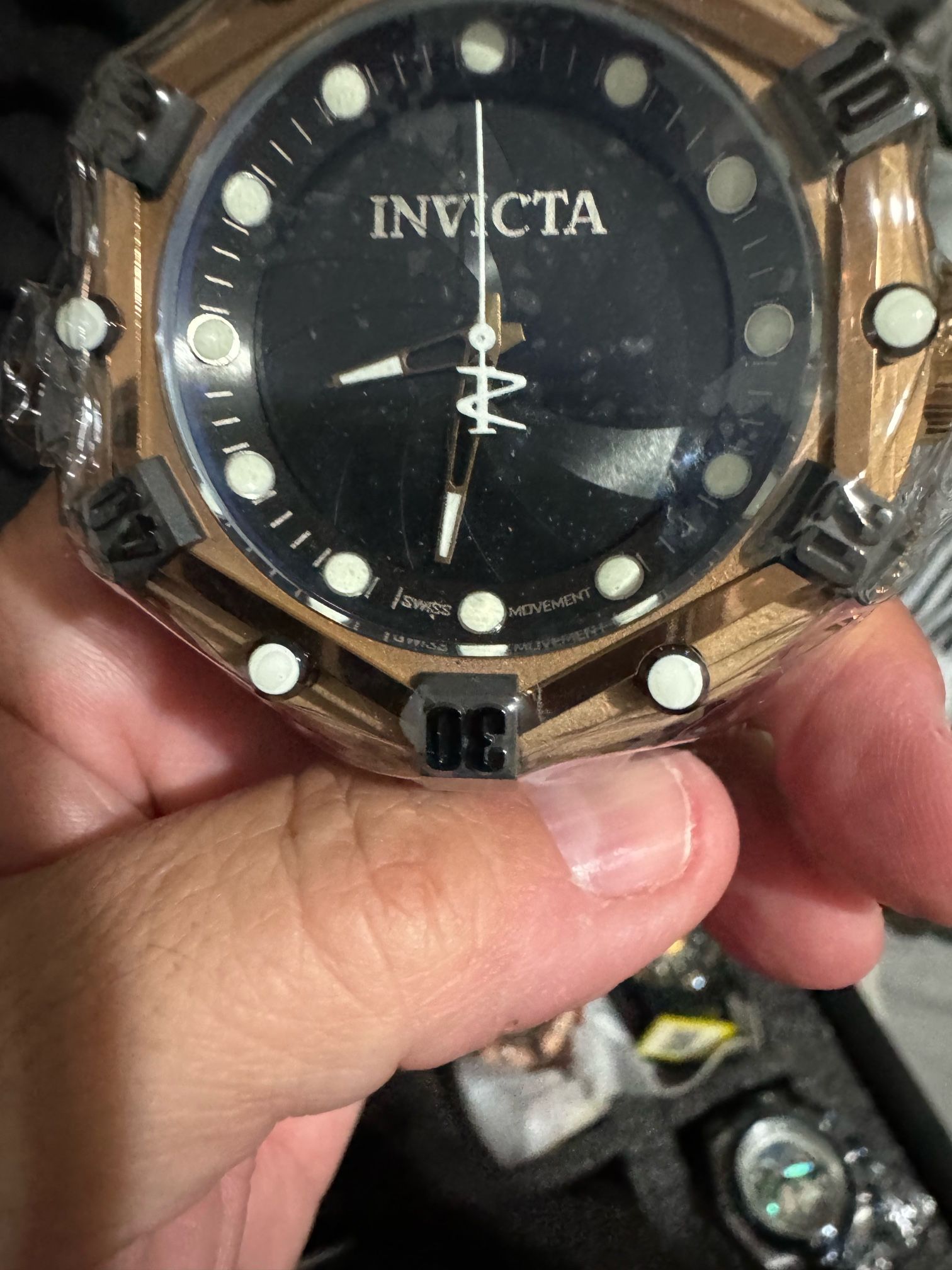 Men’s Invitca Reserve Hurican Watch