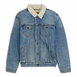 Vintage Levi's Sherpa Truckers Jacket Medium