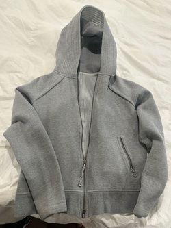 Lululemon Grey Full-Zip Hoodie