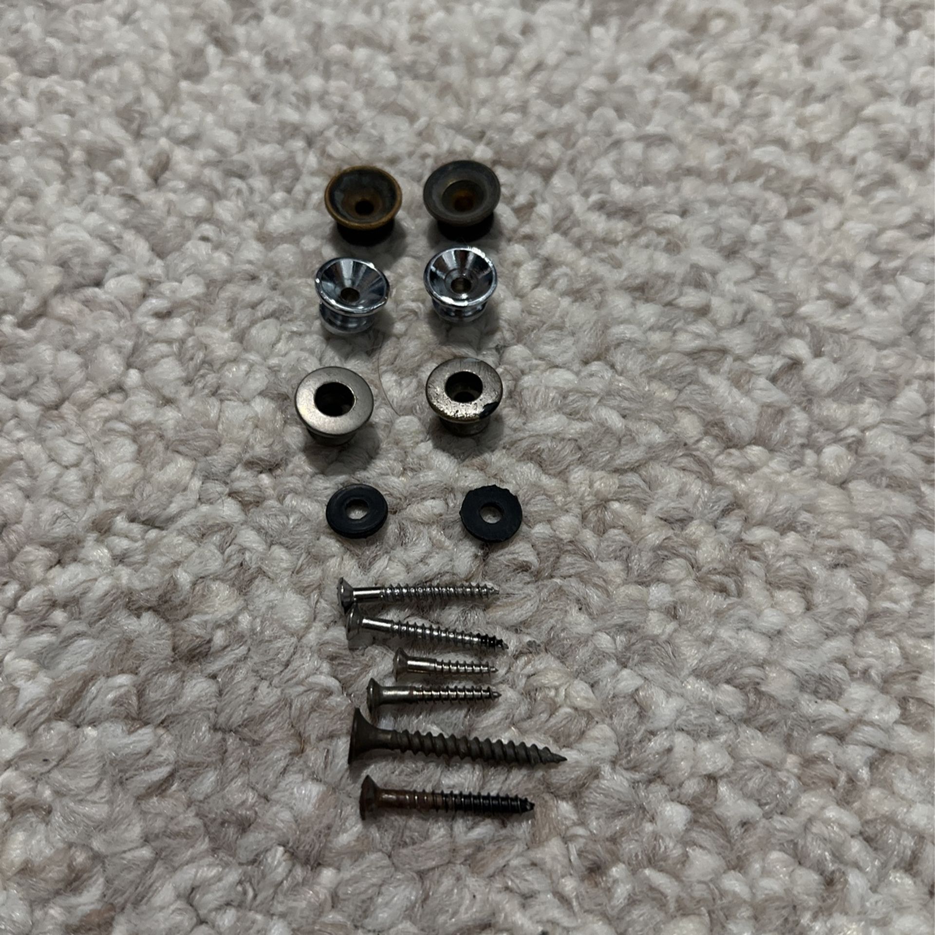 Electric Guitar Strap Buttons