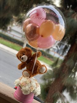 Hot Air Balloon Flower Bouquet