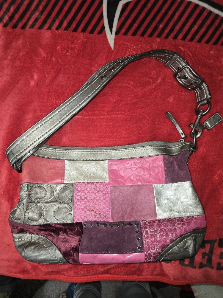 ***Vintage Coach Crossbody Satchel***