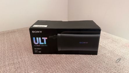 Sony ULT Field 1 Wireless Bluetooth Portable Waterproof Speaker, Black